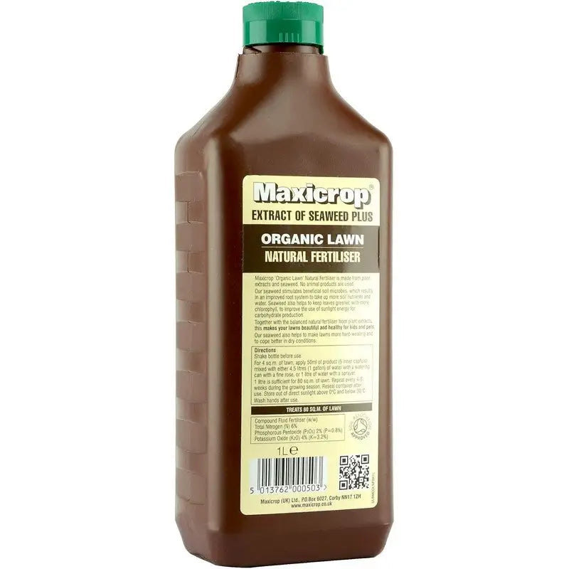 Maxicrop Extract Of Seaweed Plus Organic Lawn Natural
