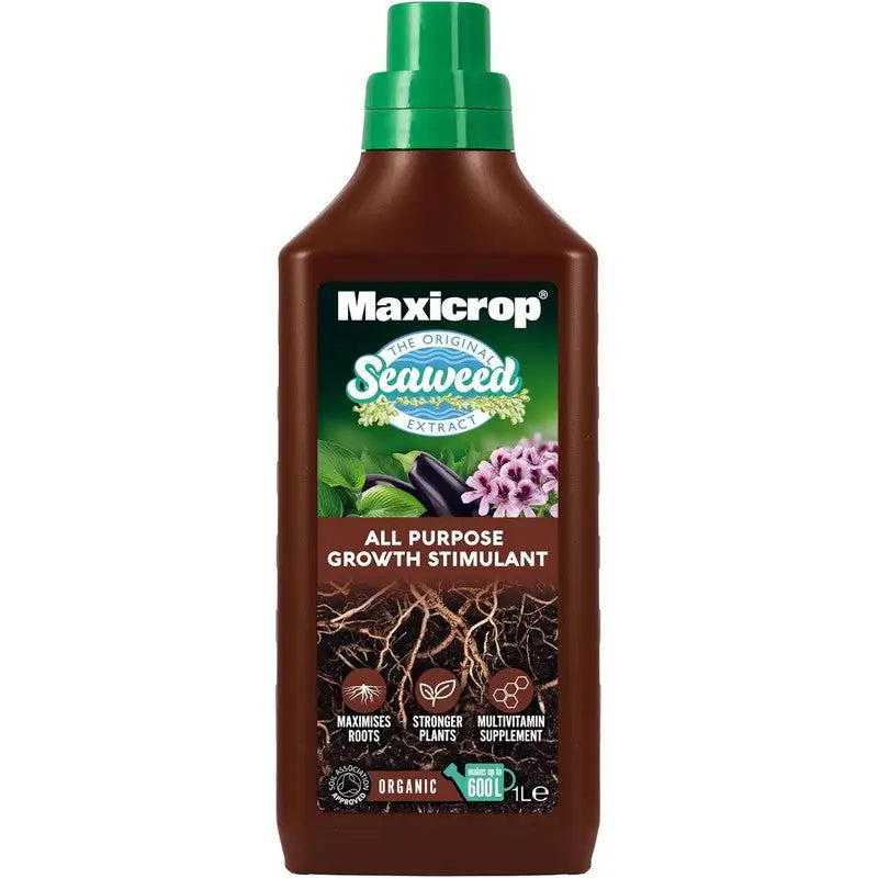 Maxicrop Seaweed Extract Plant Growth Stimulant - 1 Litre