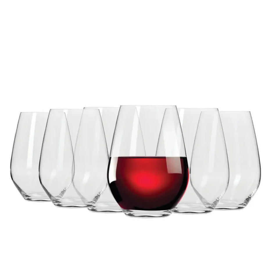 Maxwell & Williams Vino Set of 6 - 540ml Stemless Red Wine