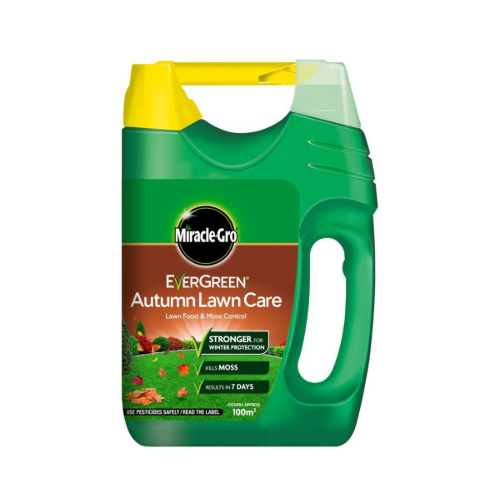 Miracle-Gro EverGreen Autumn Lawn Care Lawn Food & Moss Control Spreader 80m2 2.8KG