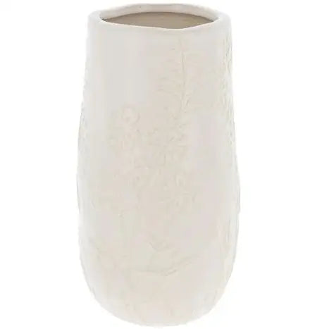 Meadow Sweet Cream Open Vase Medium - Homeware >> Vases