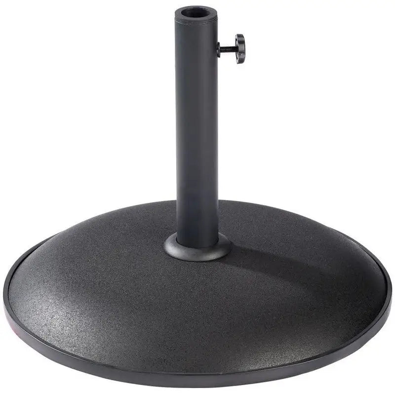 Mercer Black Concrete Parasol Base - 15Kg - Outdoor Living