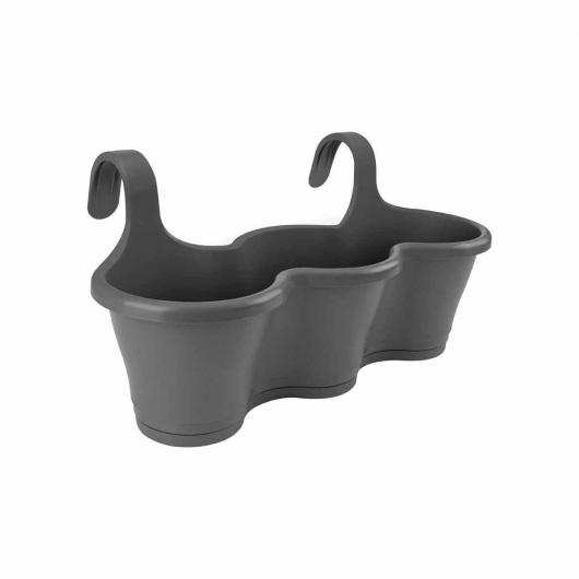 Elho Corsica Easy Hanger Trio - Anthracite (Disc)