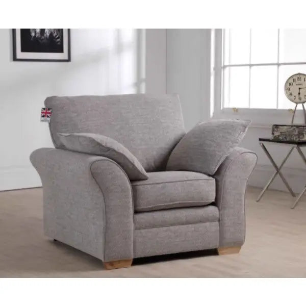 Miami Fabric Sofa Suite Range - (4 Seater / 3 Seater / 2