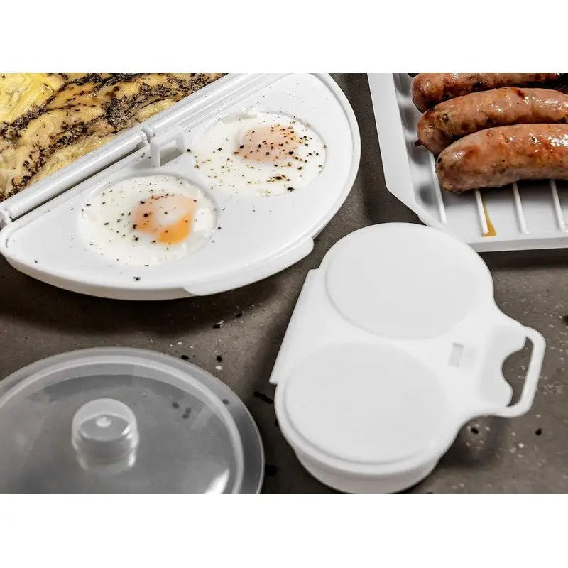 Microwave Basic Egg Poacher - Gardening & Outdoors