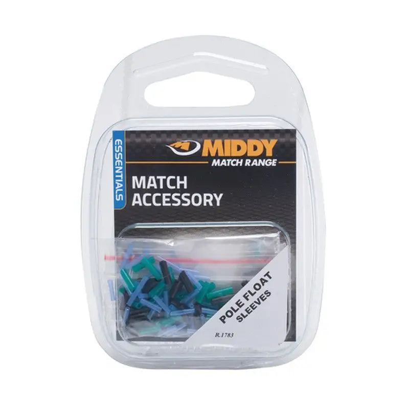 Middy Essentials Pole Float Sleeves - 80Pcs - Fishing