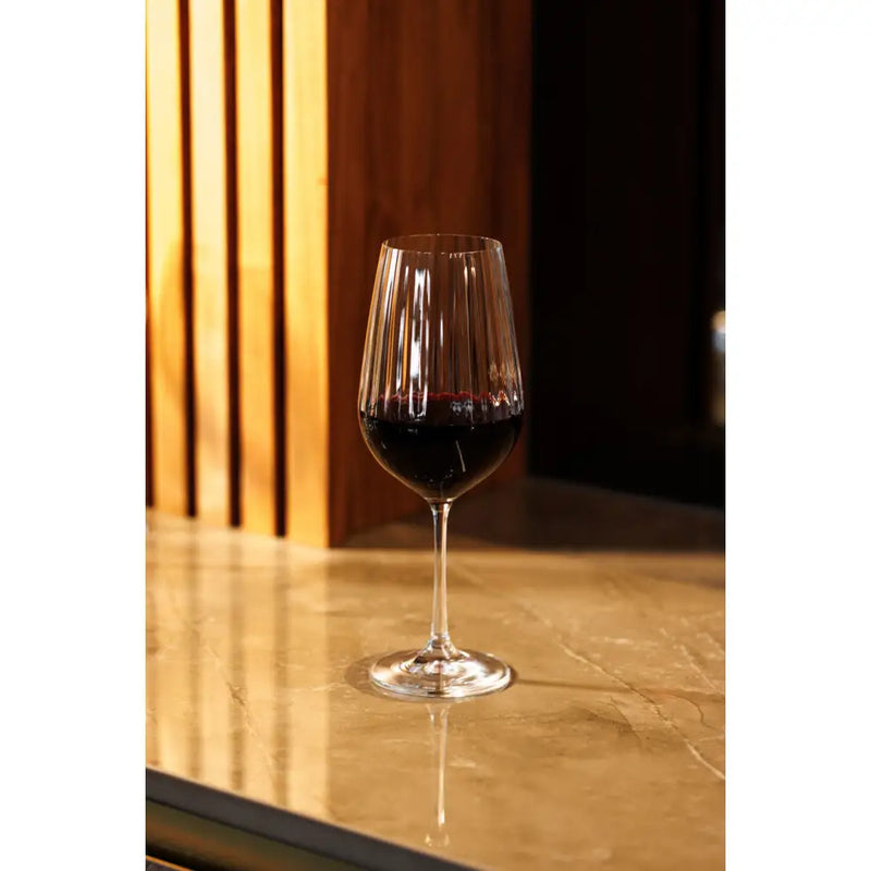Mikasa Treviso 4 - Piece Crystal Red Wine Glass Set 600ml