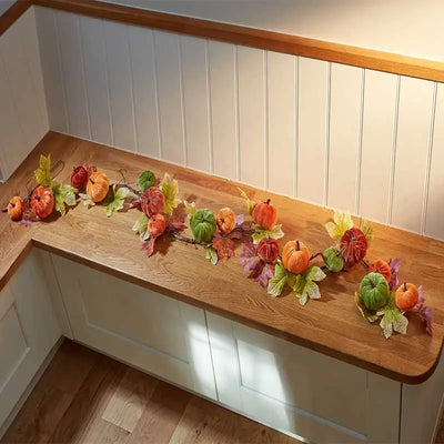 MiniKin Pumpkin Garland - 180cm - Seasonal >> Autumn >>