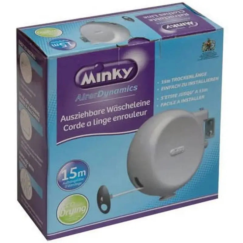 Minky Retractable Clothes Washing Line - 15 & 30 Meters -