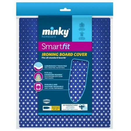 Minky Smartfit Ironing Board Cover 125X45cm / 49 x 18 Inch