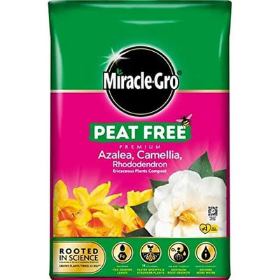 Miracle Gro Ericaceous Peat Free Compost - 40 Litre -