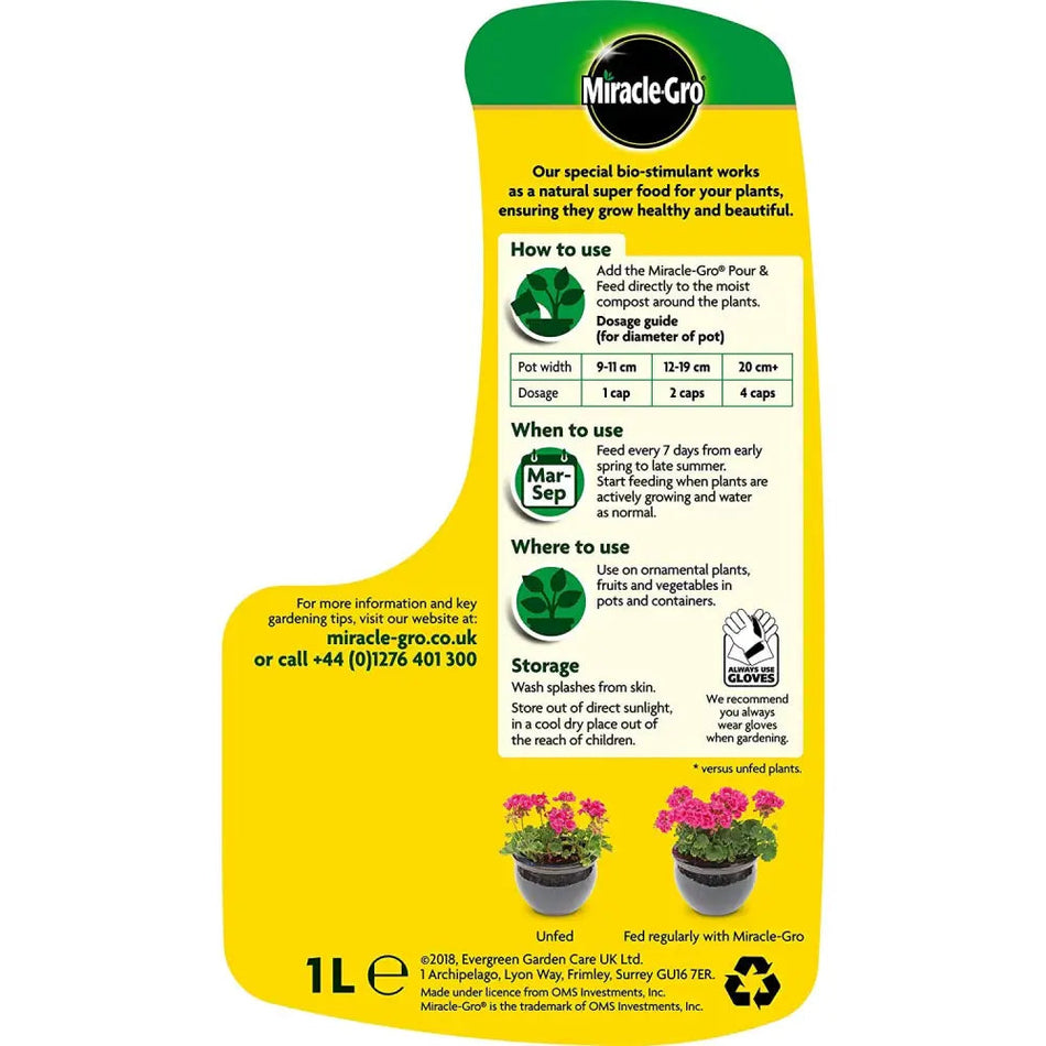 Miracle-Gro Pour & Feed 1 Litre