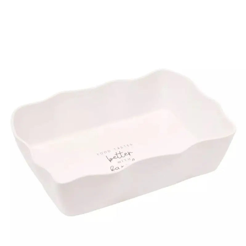 Moments Rectangular Scolloped Serving Dish - Family