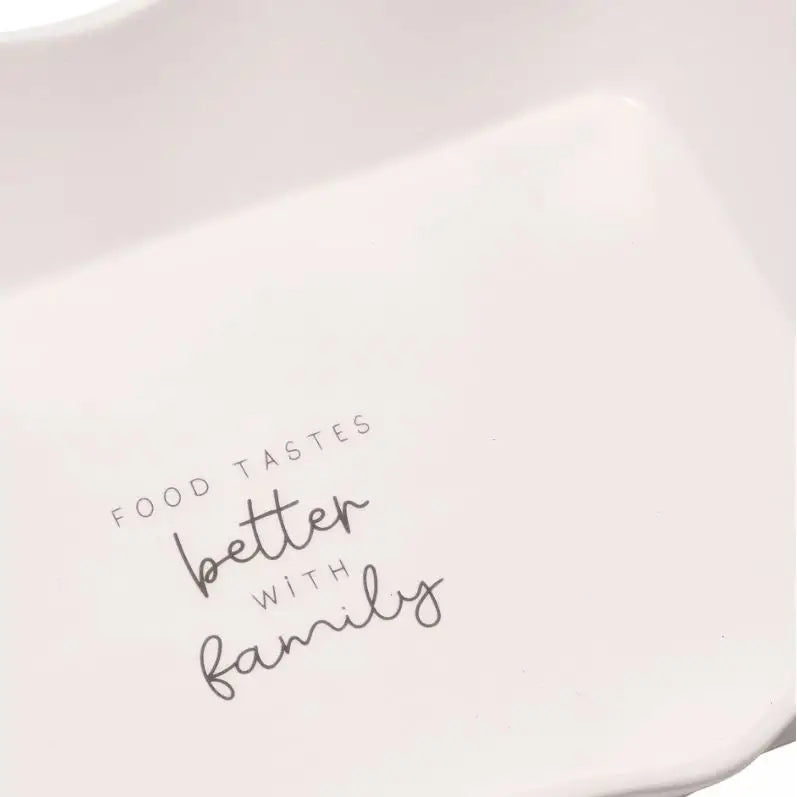 Moments Rectangular Scolloped Serving Dish - Family