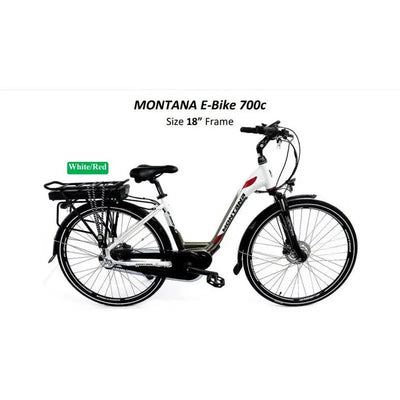 Montana 700c Electric E-Bike - Various Colours Available -