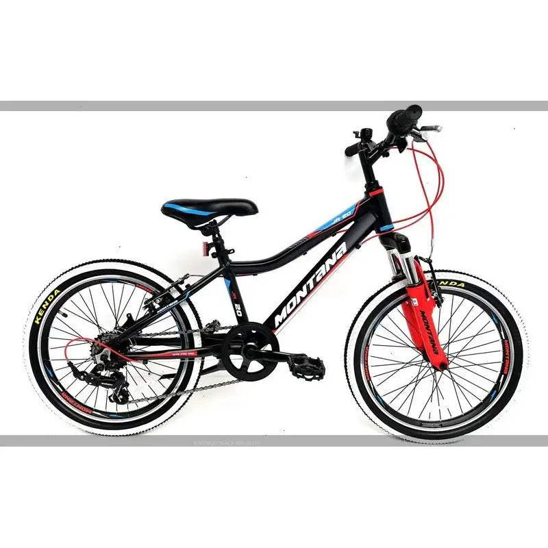 Montana Junior 20 Bike Wheel Black Red Blue Bicycle 20 Inch