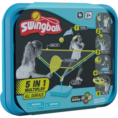 Mookie 5 in 1 Multiplay All Surface Tailball Volleyball