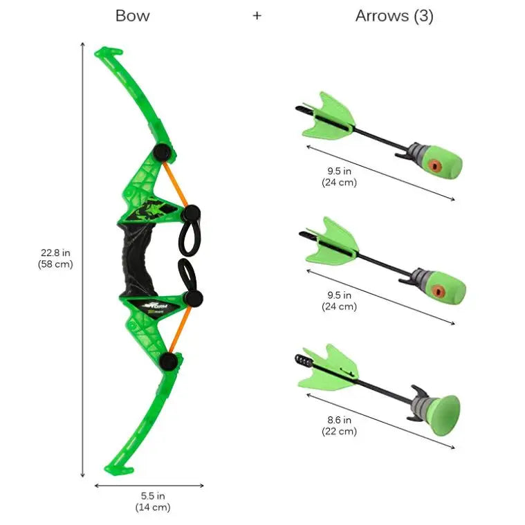 Mookie Zing Z Tek Bow and Arrow 3 pack - Bow and Arrow