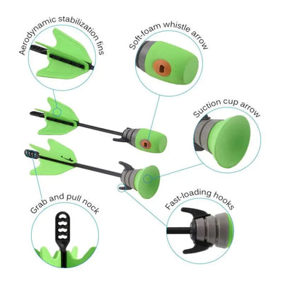 Mookie Zing Z Tek Bow and Arrow 3 pack - Bow and Arrow