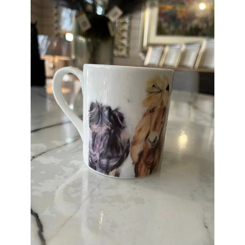 Mug Fine Bone China - The Pony Club