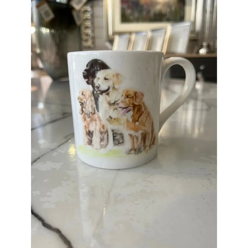 Mug Fine Bone China - Waiting For Walkies