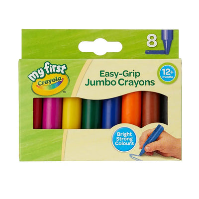 My First Crayola Easy-Grip Jumbo Crayons 8pk - Toys