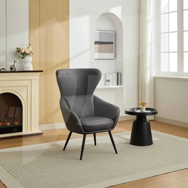 Nantes Stylish Accent Chair - Graphite