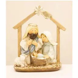 Nativity Scene 12 x 10cm - Seasonal & Holiday Decorations