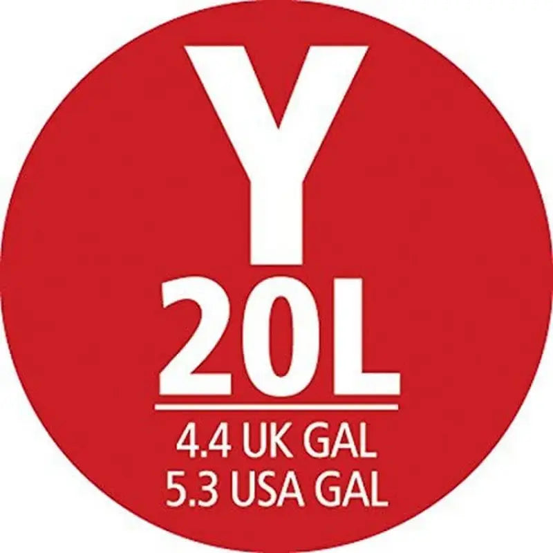 Newlcon Pedal Bin 20 Litre Plastic Bucket - Matt Steel -