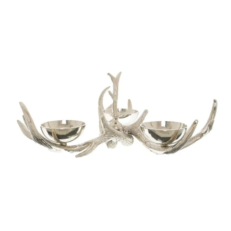 Nickle Antler Bowls 46 x 46 x 18cm - bowl