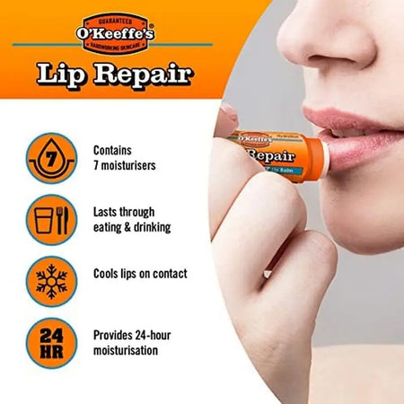 OKeeffes Lip Repair Cooling Relief Lip Balm - 4.2G - DIY \