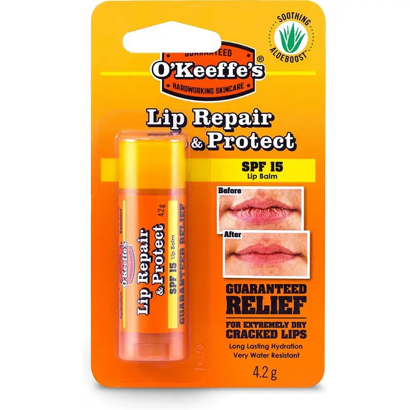 OKeeffes Lip Repair & Protect Spf Unscented - 4.2G - DIY \
