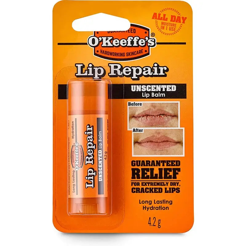 OKeeffes Lip Repair Unscented Lip Balm - 4.2G - DIY \ Tools