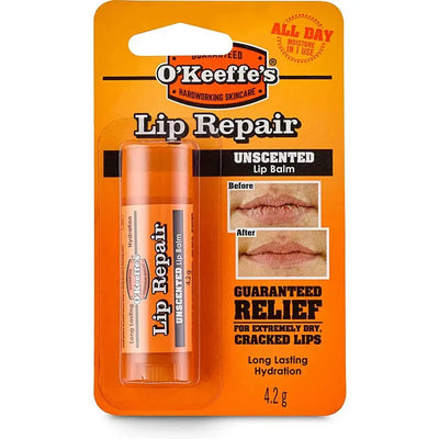 OKeeffes Lip Repair Unscented Lip Balm - 4.2G - DIY \ Tools