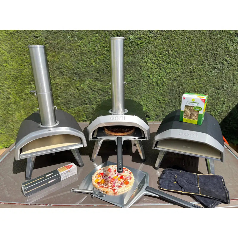 Ooni Karu Multi Fuel Pizza Oven - Wood Charcoal OR Gas - 12