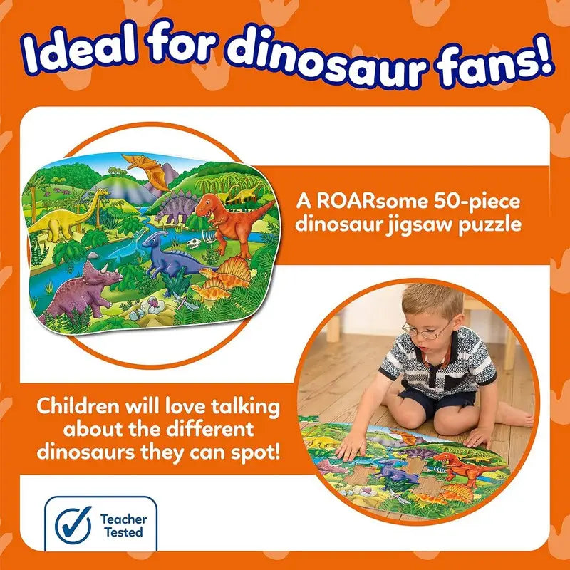 Orchard Toys Big Dinosaurs Floor Puzzle 50 Piece - Toys >>