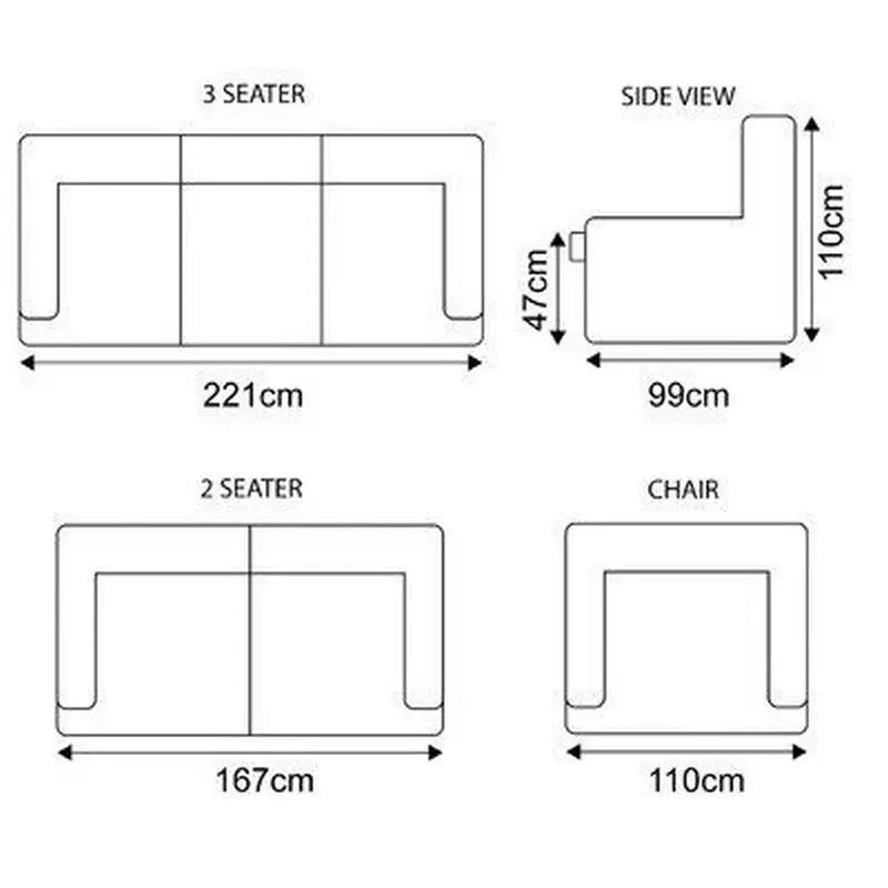 Osbourne Leather Manual Sofa Range - Dark / Taupe Grey -