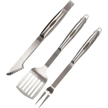 Outback Stainless Steel BBQ Tool Set - 3 Piece - Gardening