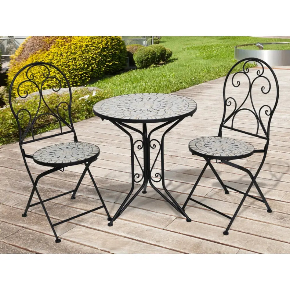 Pagoda Mosaic Bistro 3 Piece Set - Assorted Styles