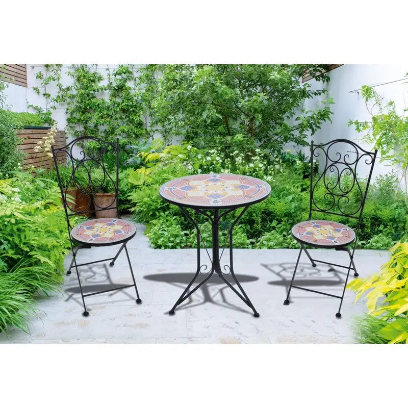 Pagoda Mosaic Bistro 3 Piece Set - Assorted Styles