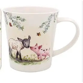 Paper Shed Mug Lamb & Piglet - Kitchenware >> Mugs