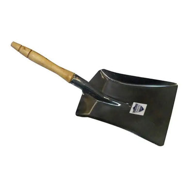 Paragon Wooden Handle Strong Square Fire Coal Shovel - 2