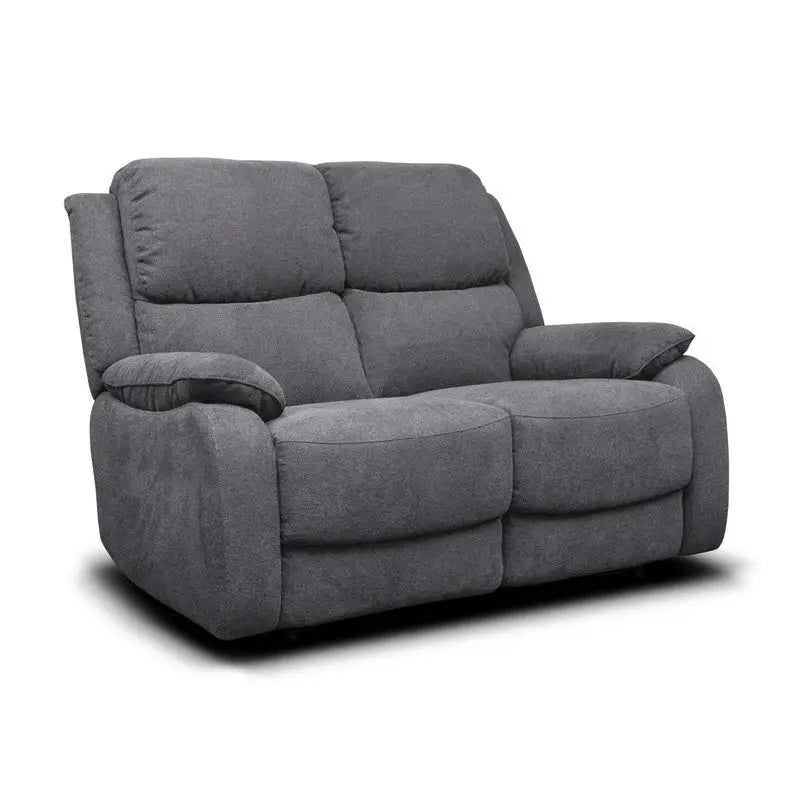 Gray leather chair and a half deals