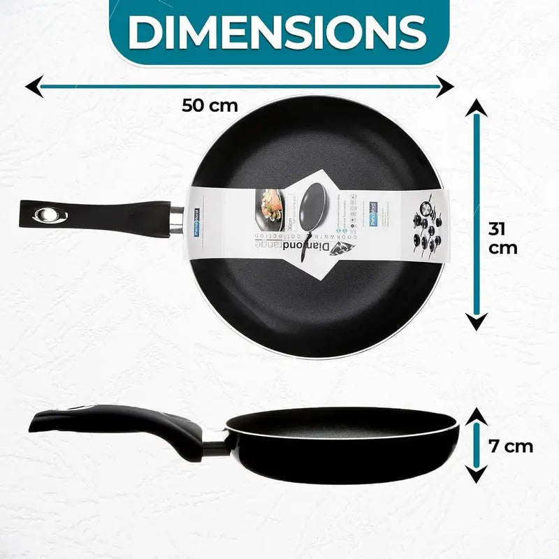 Pendeford Diamond Non-Stick Frying Pan 30cm - Kitchenware