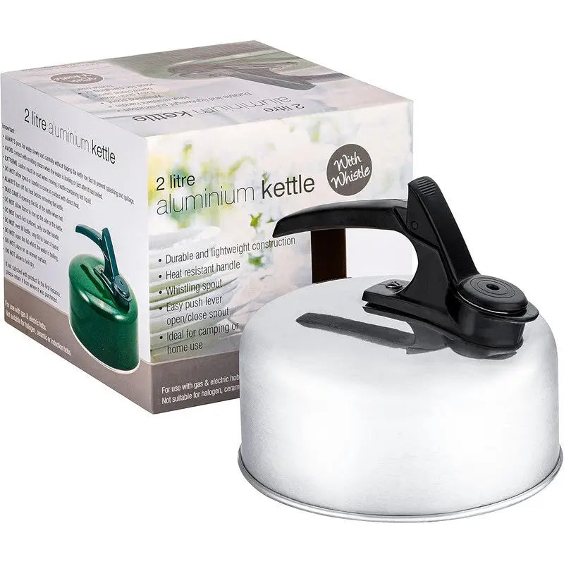 Pendeford Whistling Kettle 2L Polished - Kitchenware >>
