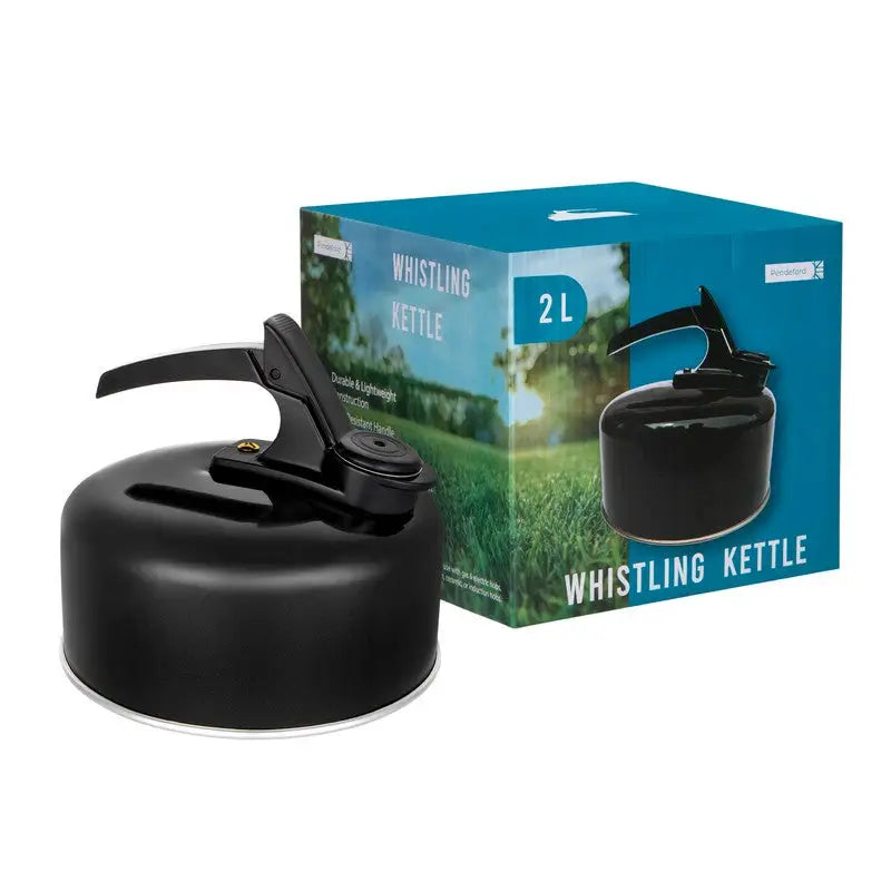Pendeford Whistling Kettles 2 Litre - Polished / Green