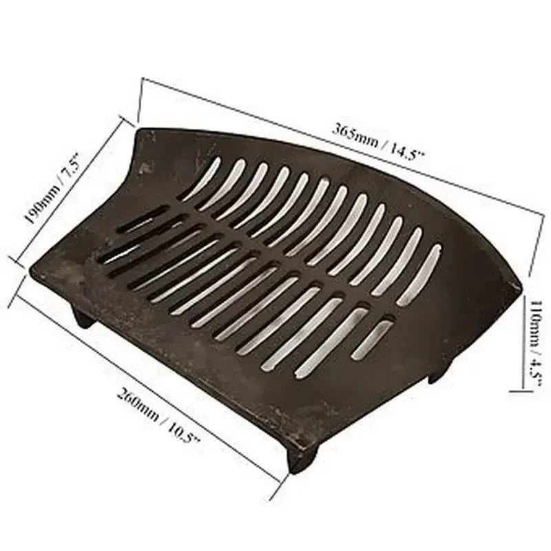 Percy Doughty Round Front Fire Grate Stool Light & Heavy