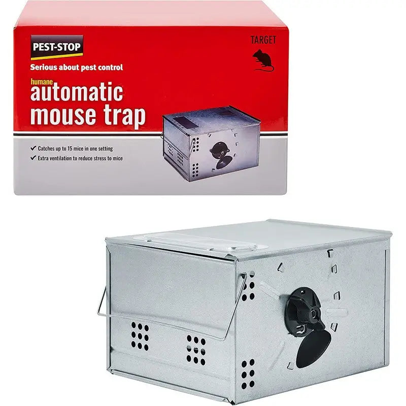 Pest Stop Automatic Metal Mouse Trap - Pest Control