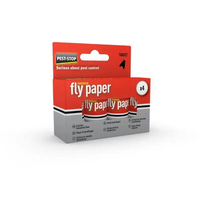 Pest Stop Fly Papers - 4 Pack - Pest Control