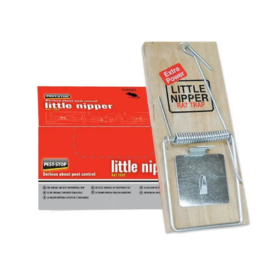 Pest Stop Little Nipper Wooden Rat Trap - Pest Control